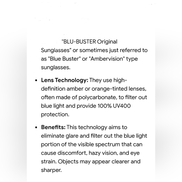 Vintage BLU-BUSTER Aviator Sunglasses - Picture 11 of 12